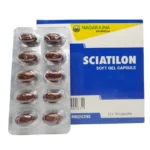 Shop now-Sciatilon Soft Gel Capsules (10Caps) | Nagarjuna Sciatilon Soft Gelatin Capsule | Nagarjuna