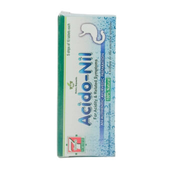 Front View-Acido-Nil Tablet (10Tabs) - Malabar Ayurveda