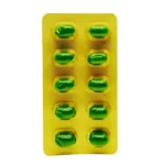 Side view-Brahmi Pearls Capsules (10Caps) - Kerala Ayurveda