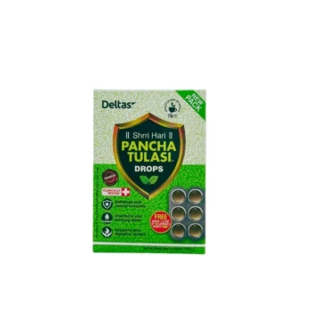 Shop Now-Pancha Tulasi Drops (14ml) - Deltas Pharma