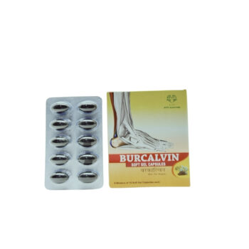 Shop Now-Burcalvin Soft Gel Capsule (10Caps) - Avn Ayurveda