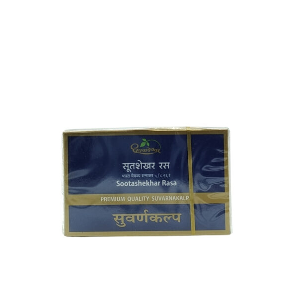 Shop Now-Sootashekhar Rasa (Gold) - Dhootapapeshwar - 10 Tablets