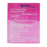 side view-Agnine Capsule (10Caps) - Phyto Specialities