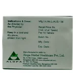 Side view-Alopagesic Tablet (10Tabs) - Alopa Herbal