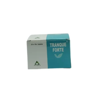 Front View-Tranque Forte Tablet (10Tabs) - Alopa Herbal Healthcare