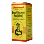 Shwas Chintamani Ras Gold (25Tabs) - Baidyanath