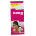 Front View-Femitone Syrup (200ml) - Nagarjuna