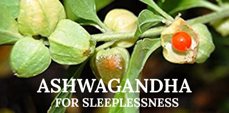 Ashwagandha for sleeplessness
