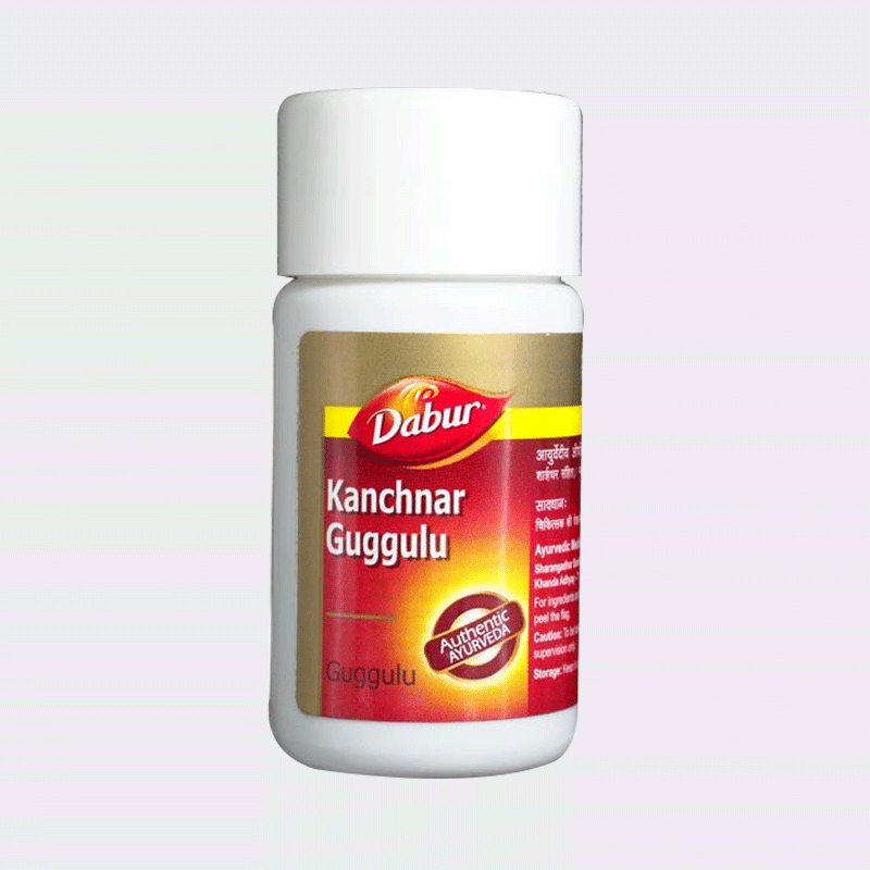 Dabur Kanchnar Guggulu Bottle of 40 Tablet
