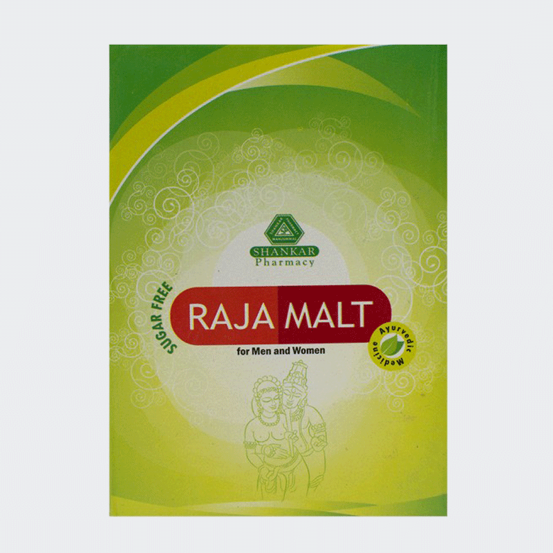 Raja Malt Sugar Free (350Gm) - Shankar Pharma - AyurCentral Online