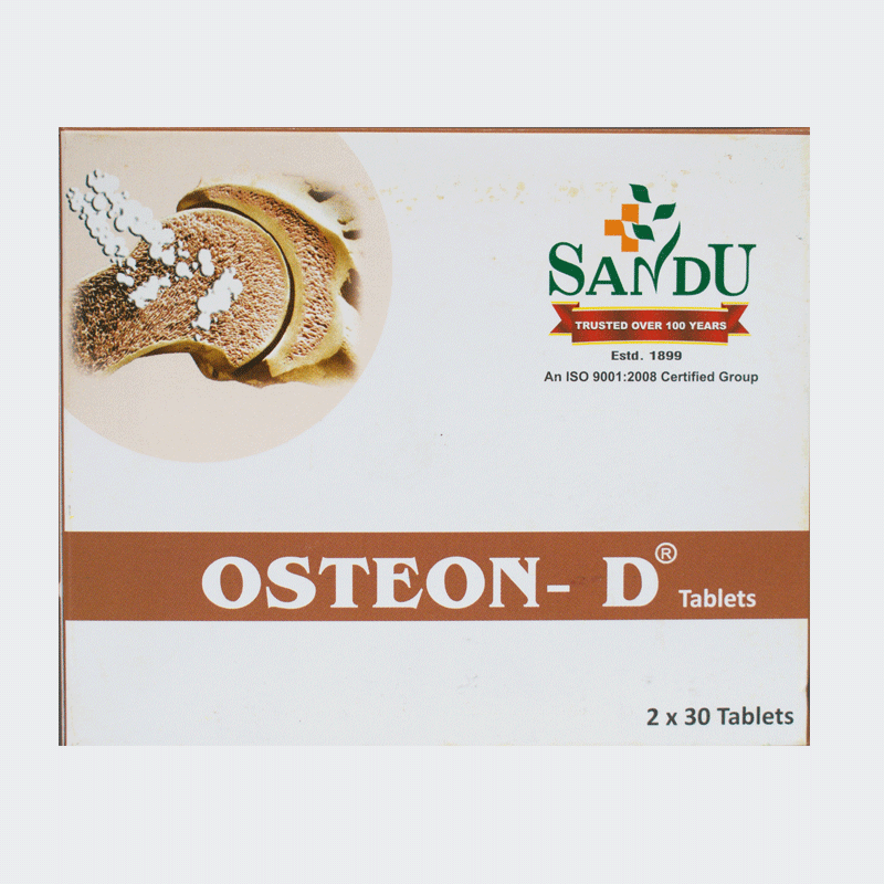 Osteon-D (30Tabs) - Sandu - AyurCentral Online