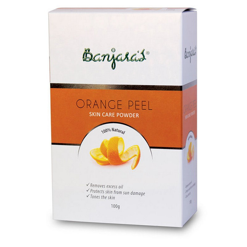 Orange Peel Skin Powder 100gm Banjaras Ayurcentral Online