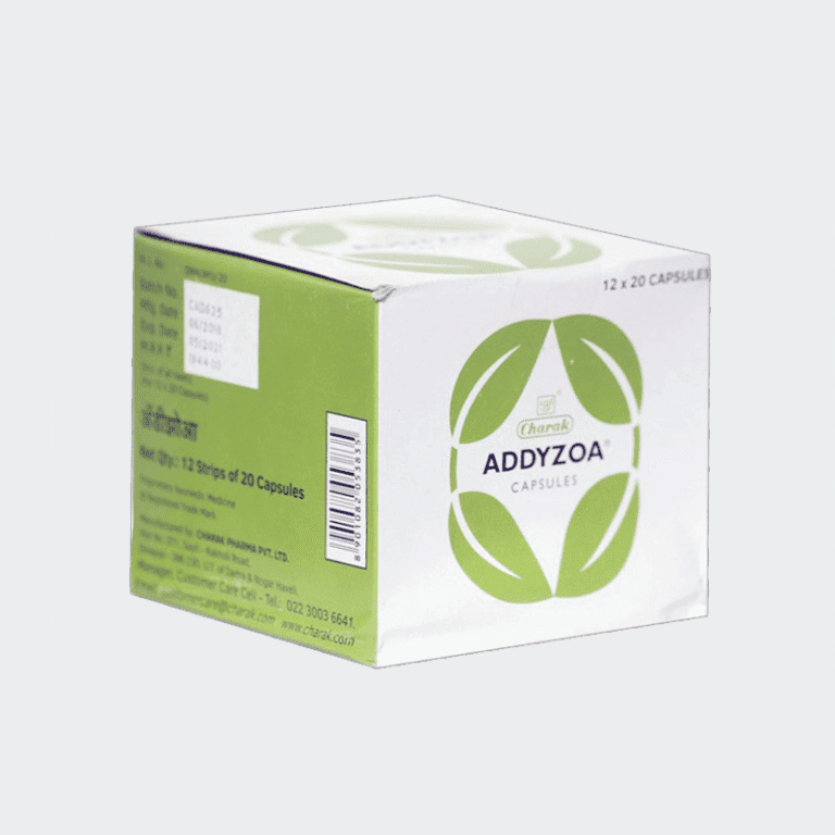 Addyzoa Capsule (20Caps) Charak Pharma AyurCentral Online