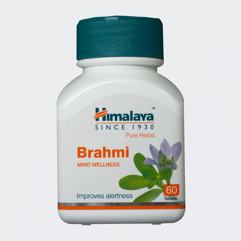 Brahmi Tablet (60Tabs) - Himalaya - AyurCentral Online
