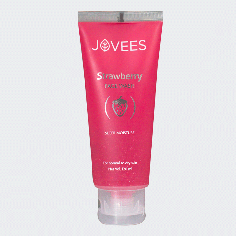 Strawberry Face Wash (120ml) Jovees AyurCentral Online