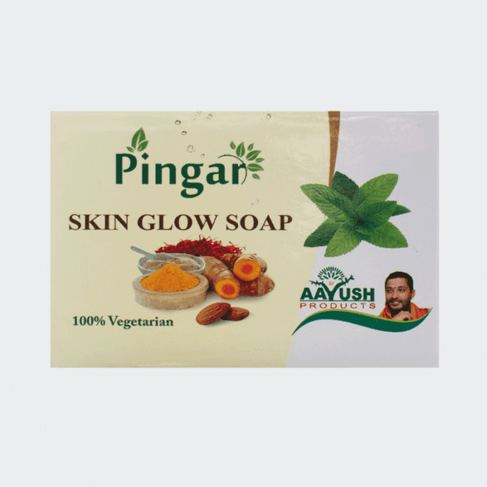 Pingar Skin Glow Soap (75Gm) Ayur Ashrama AyurCentral Online