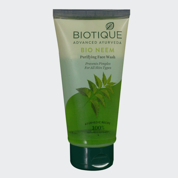 Neem Face Wash Biotique Ayurcentral Online