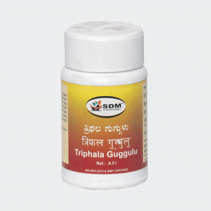 Triphala Guggulu (100Tabs) - Sdm Ayurveda - AyurCentral Online
