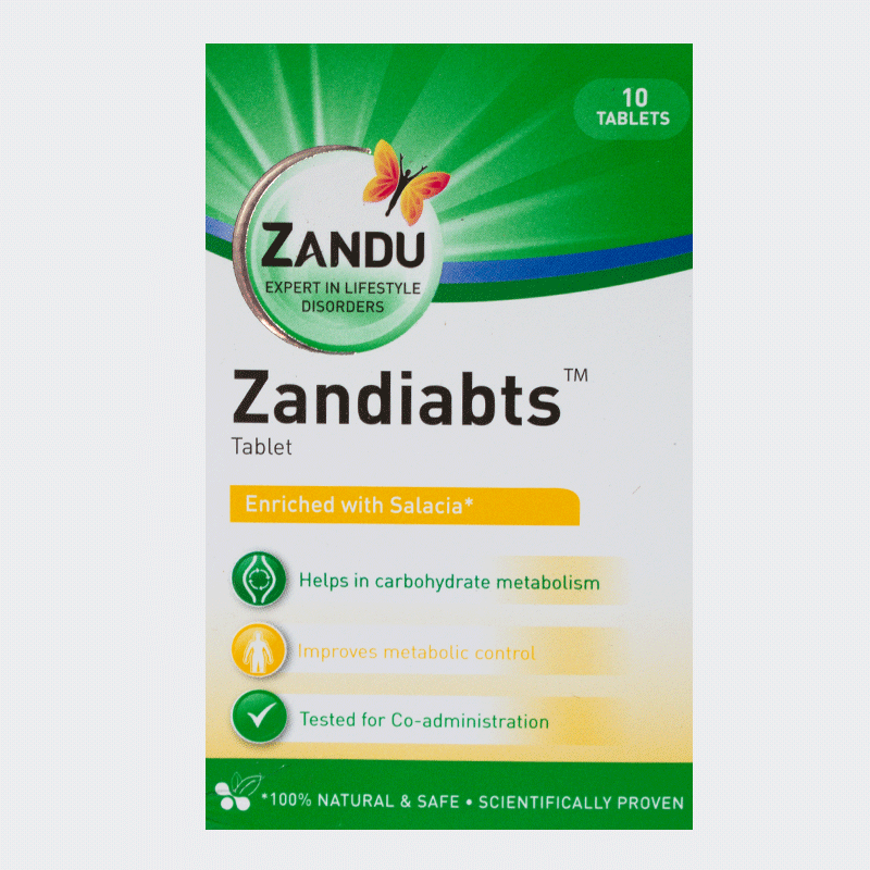 Zandiabts Tablet (10Tabs) Zandu Pharma AyurCentral Online