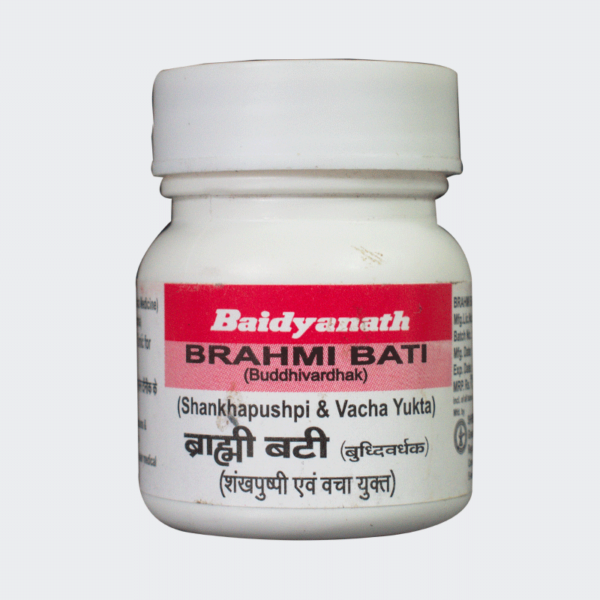 Brahmi Bati (40Tabs) - Baidyanath - AyurCentral Online