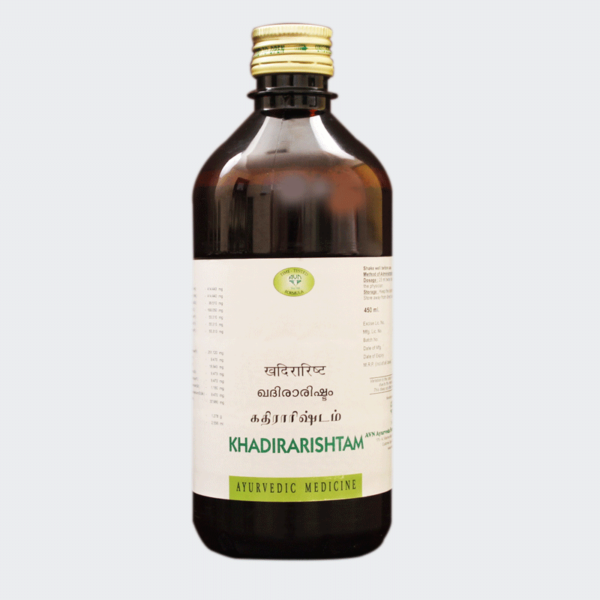 Khadirarishtam (450ml) Avn Ayurveda AyurCentral Online