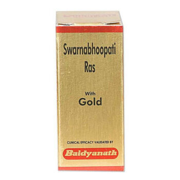 Swarnabhoopati Ras with Gold (10Tabs) - Baidyanath