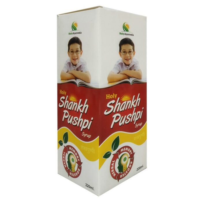Shankh Pushpi Syrup (220ml) - Holy Ayurveda - AyurCentral Online