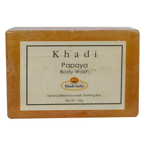 Khadi Papaya Body Wash Soap AyurCentral Online