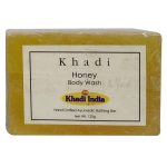 Khadi Honey Body Wash Soap (125Gm) - Maruthi Mahila Swawalambi Sansthann