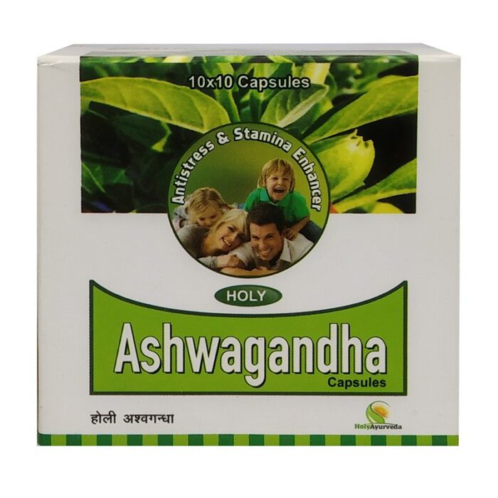 Ashwagandha Capsule (10Caps) Holy Ayurveda AyurCentral Online