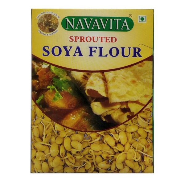 Navavita Sprouted Soya Flour AyurCentral Online