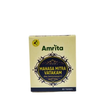 Front View-Manasa Mitra Vatakam (60Tabs) – Amrita Drugs