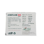 Back view-Aimflam - MR Tablet (10Tabs) - Aim Well Pharma