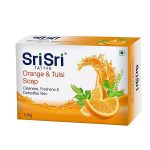 Orange & Tulsi Soap (100Gm) - Sri Sri Tattva