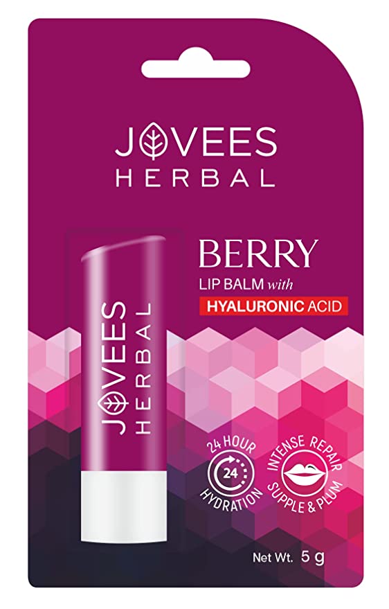 Berry Hyaluronic Acid Lip Balm (5G) Jovees AyurCentral Online