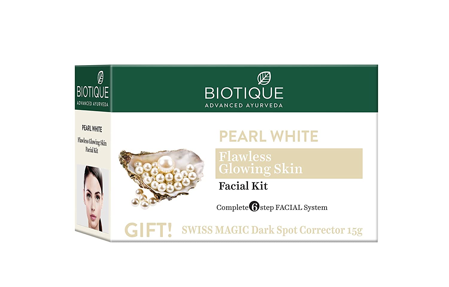 Pearl White Facial Kit (65Gm) Biotique AyurCentral Online