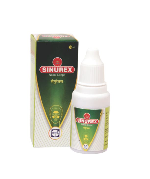 Sinurex Drops (15ml) - Sagar Pharma - AyurCentral Online