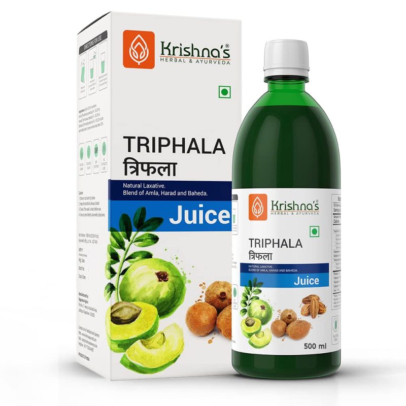 Triphala Juice (500ml) Krishna Pharma AyurCentral Online