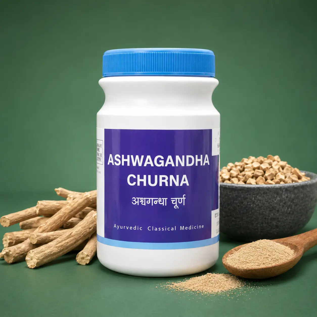 Ashwagandha Churna (90gm) – Withania Somnifera Powder – Ayur Vibes