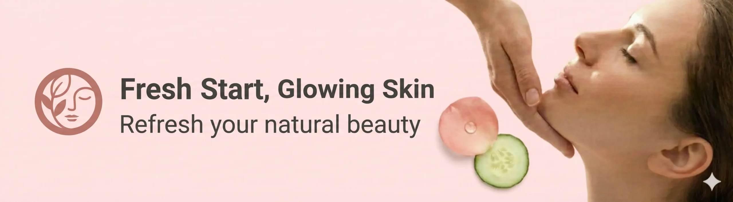 skin care banner
