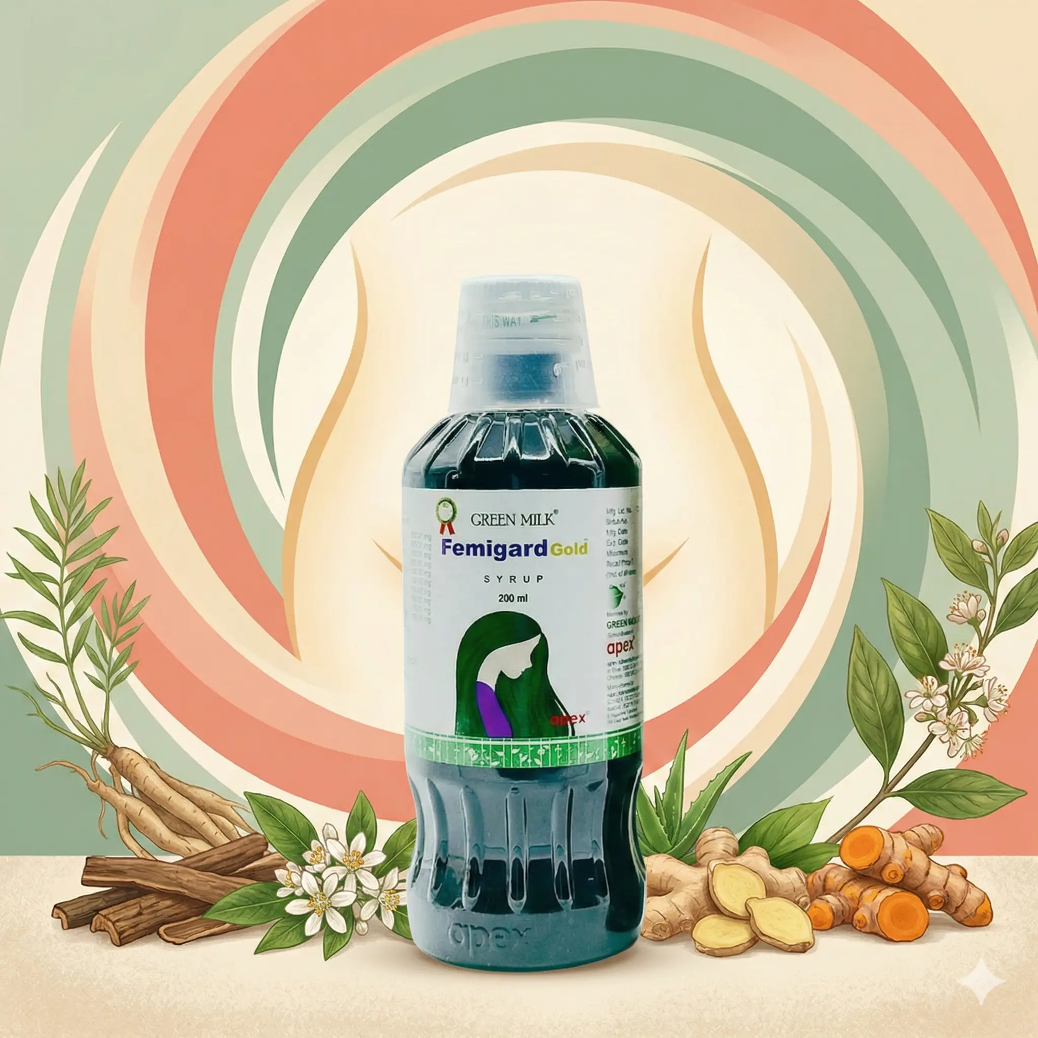 Femigard Gold Syrup (200ml) - Green Milk Concepts