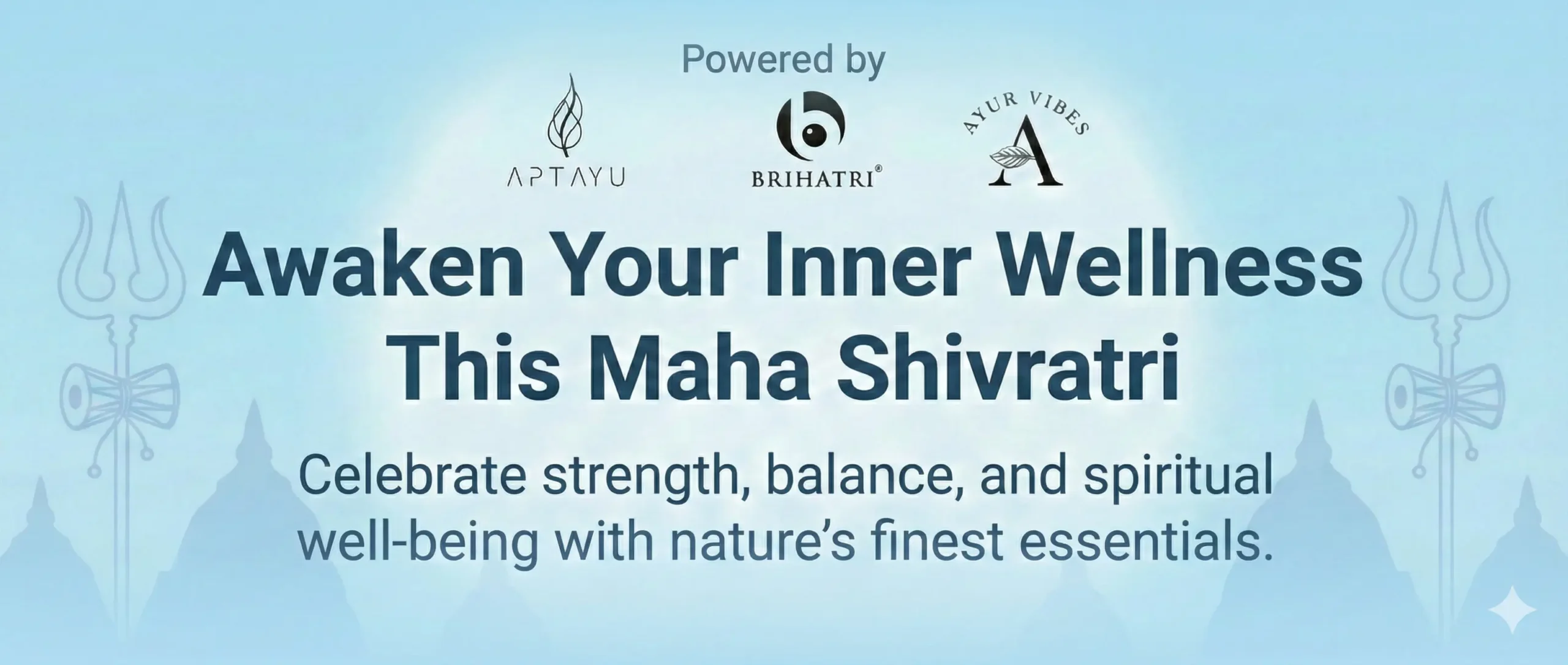 Celebrate Maha Shivratri with Wellness – nourish body, mind & soul.