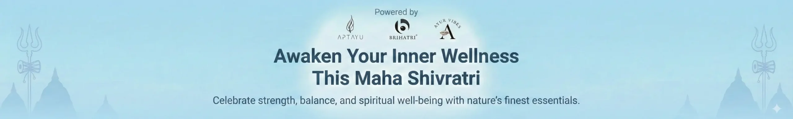 Celebrate Maha Shivratri with Wellness – nourish body, mind & soul.