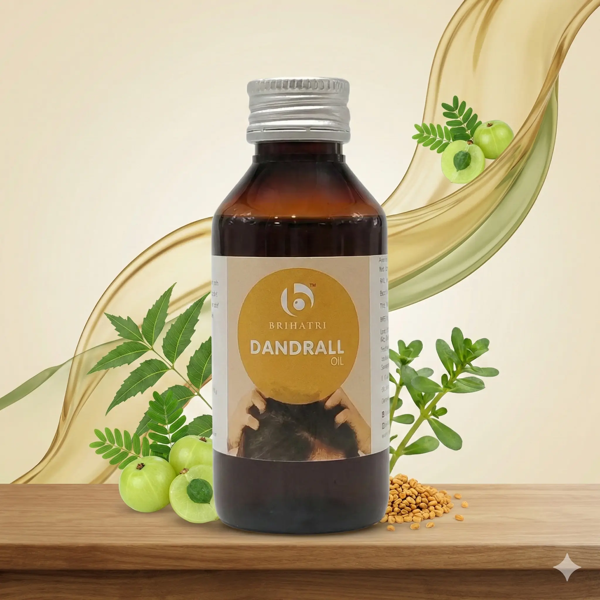 Dandrall Oil (100ml) - Brihatri