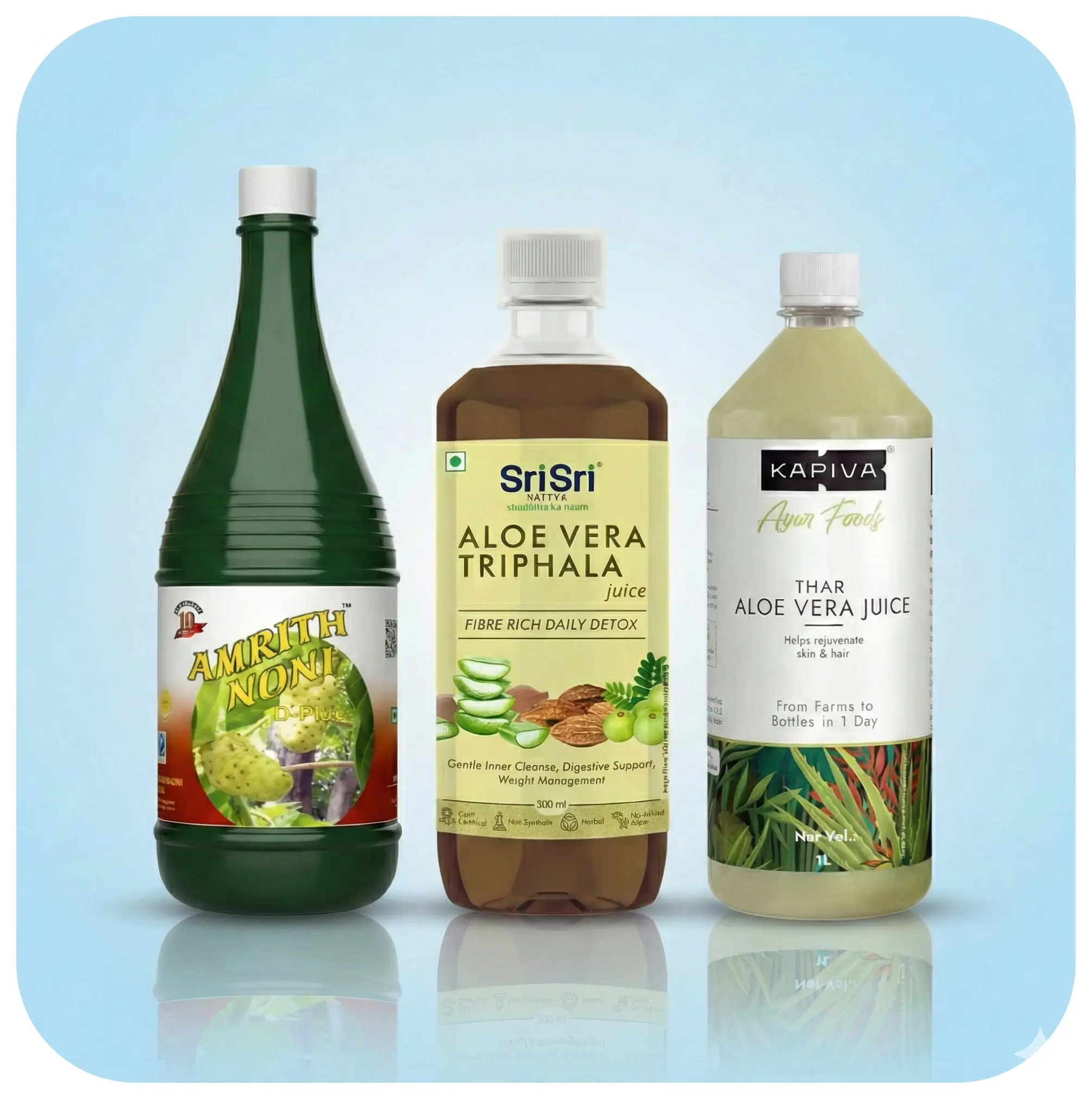 Herbal wellness juices