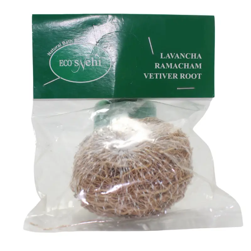 Ecosnehi Lavancha Ramacham Vetiver Root Scruber -Eco Sneh