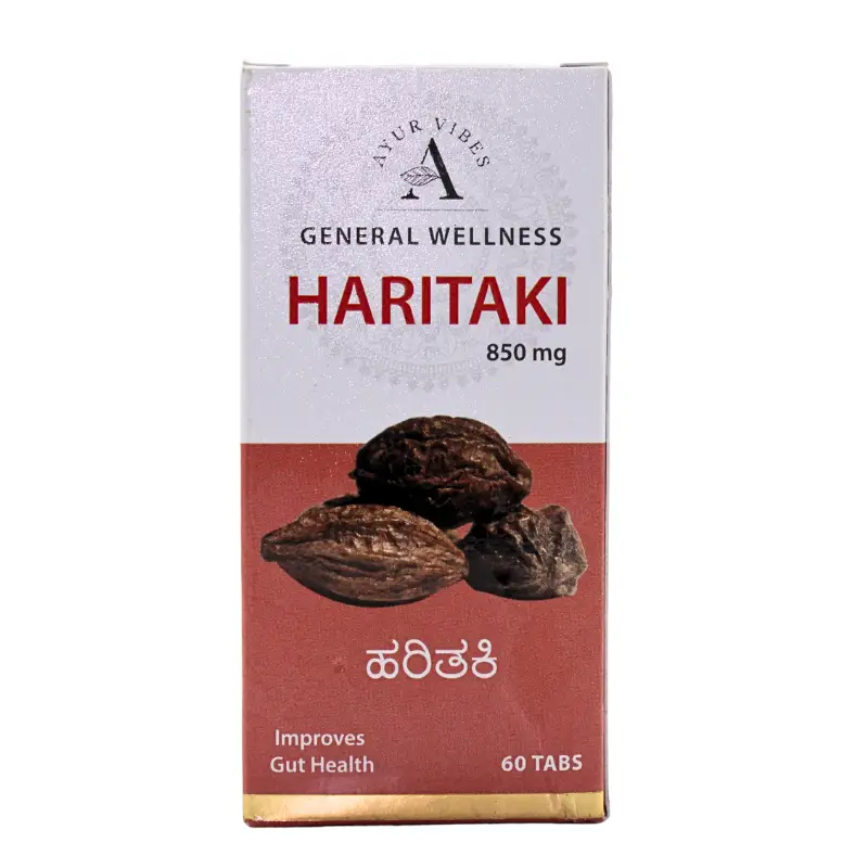 Haritaki 850Mg 60Tab-Ayur Vibes