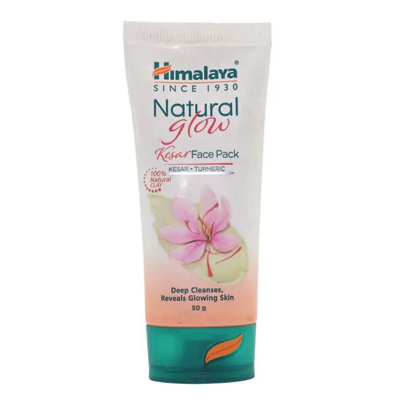 Him Natural Glow Kesar Face Pack 50Gm-Himalay