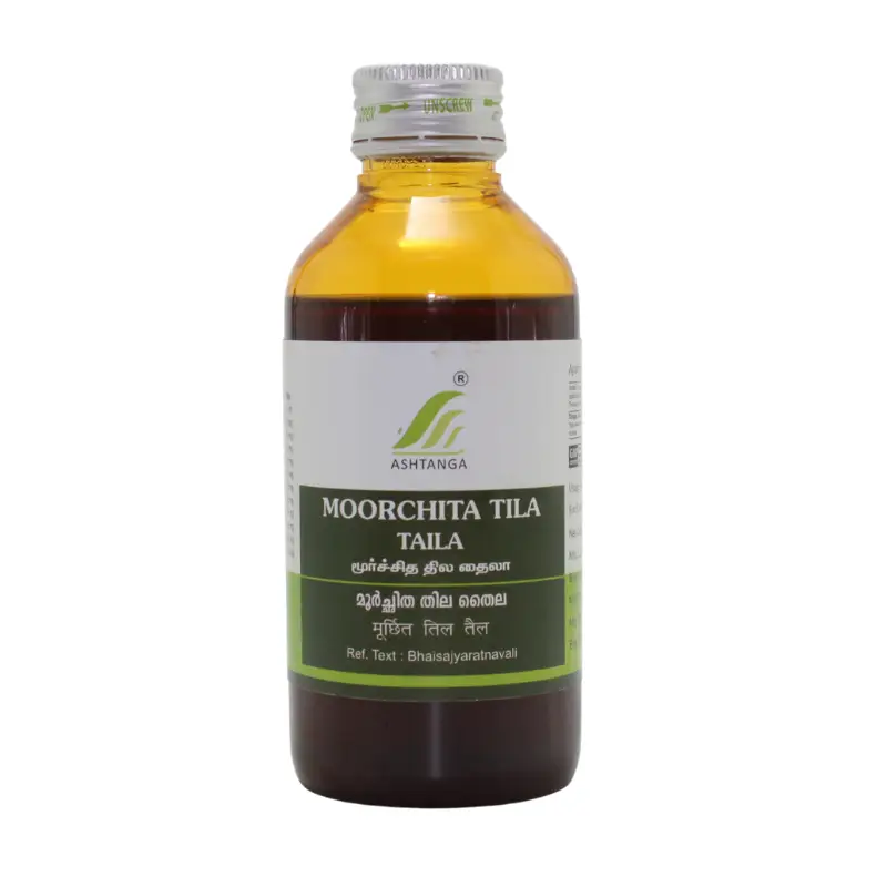 Moorchita Tila Taila 200 Ml-Ashtanga