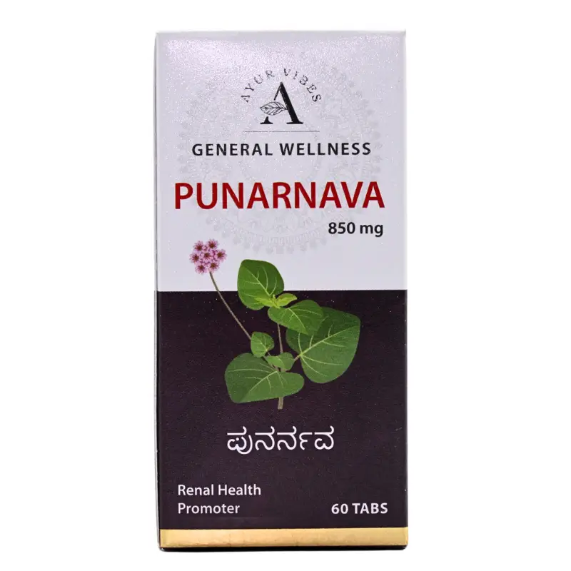 Punarnava 850Mg 60Tab -Ayur Vibes